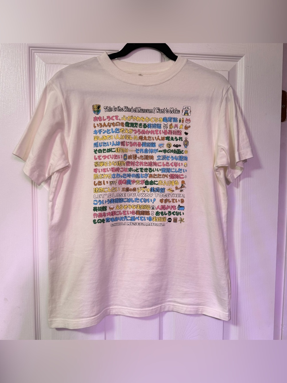 Studio Ghibli Museum T-Shirt Colorful Character Graphic Size M Japan Exclusive